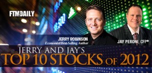 Top 10 Stocks of 2012