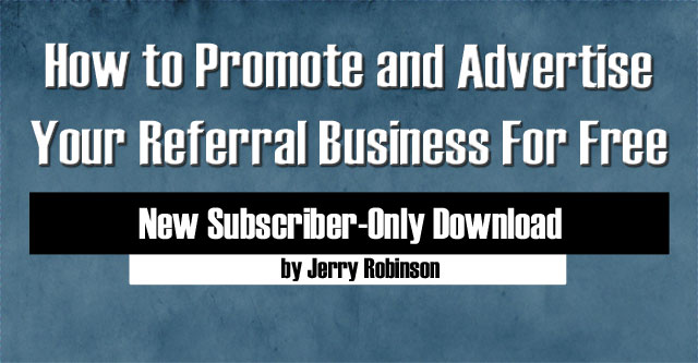 How to Promote and Advertise Your Referral Business For Free