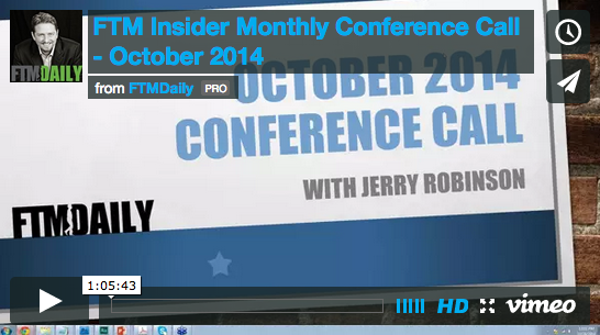 October 2014 Conference Call