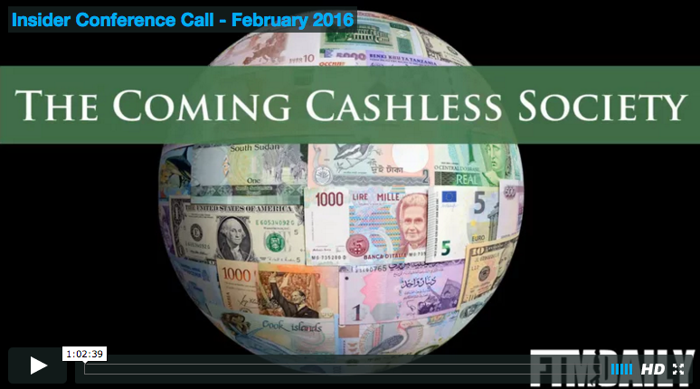 Exclusive Video: The Coming Cashless Society