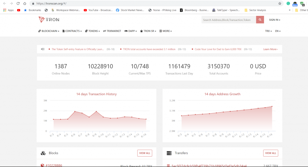 Using Ledger Nano S as Tron Wallet