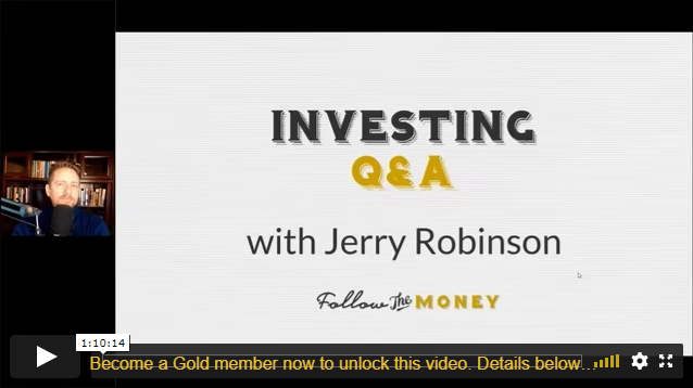 VIDEO: Investing Q&A w/ Jerry Robinson