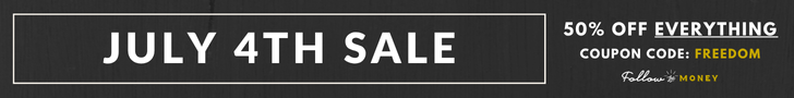 JULY 4TH FLASH SALE! 50% Off EVERYTHING