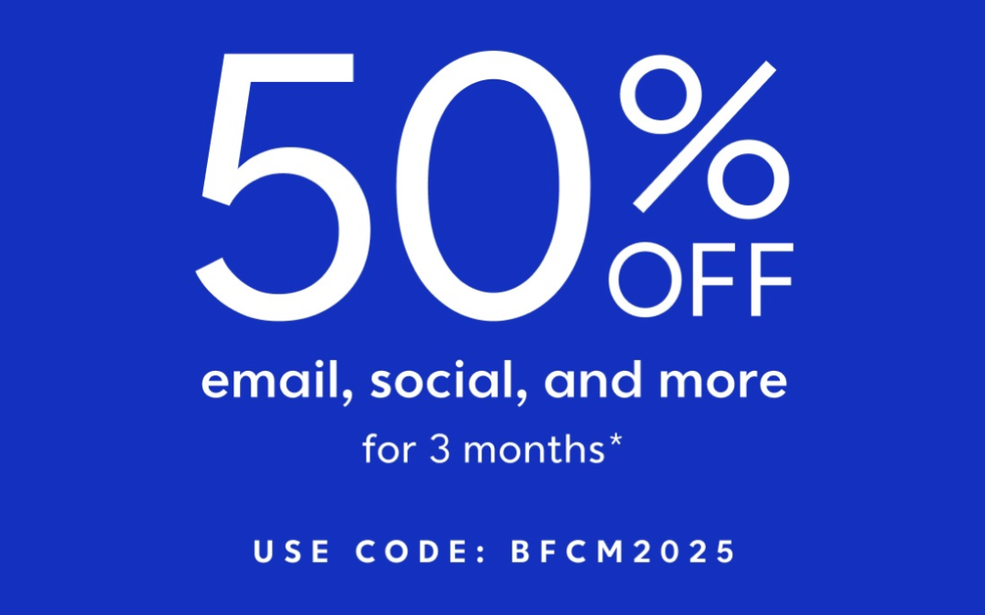 Constant Contact Black Friday 2025: 50% Off Email Marketing Tools for 3 Months