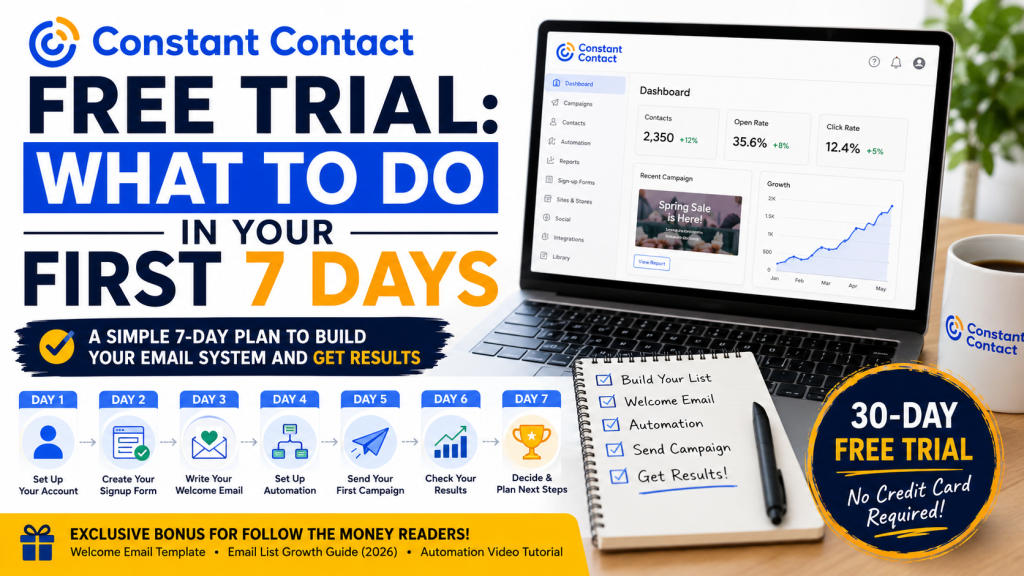 Constant Contact Free Trial: What to Do in Your First 7 Days